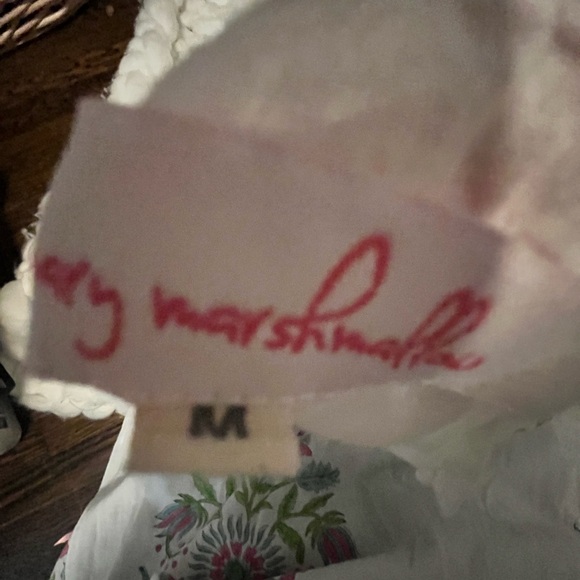 Mary Marshmallow Chic White Floral Tunic by Anokhi - Picture 3 of 4